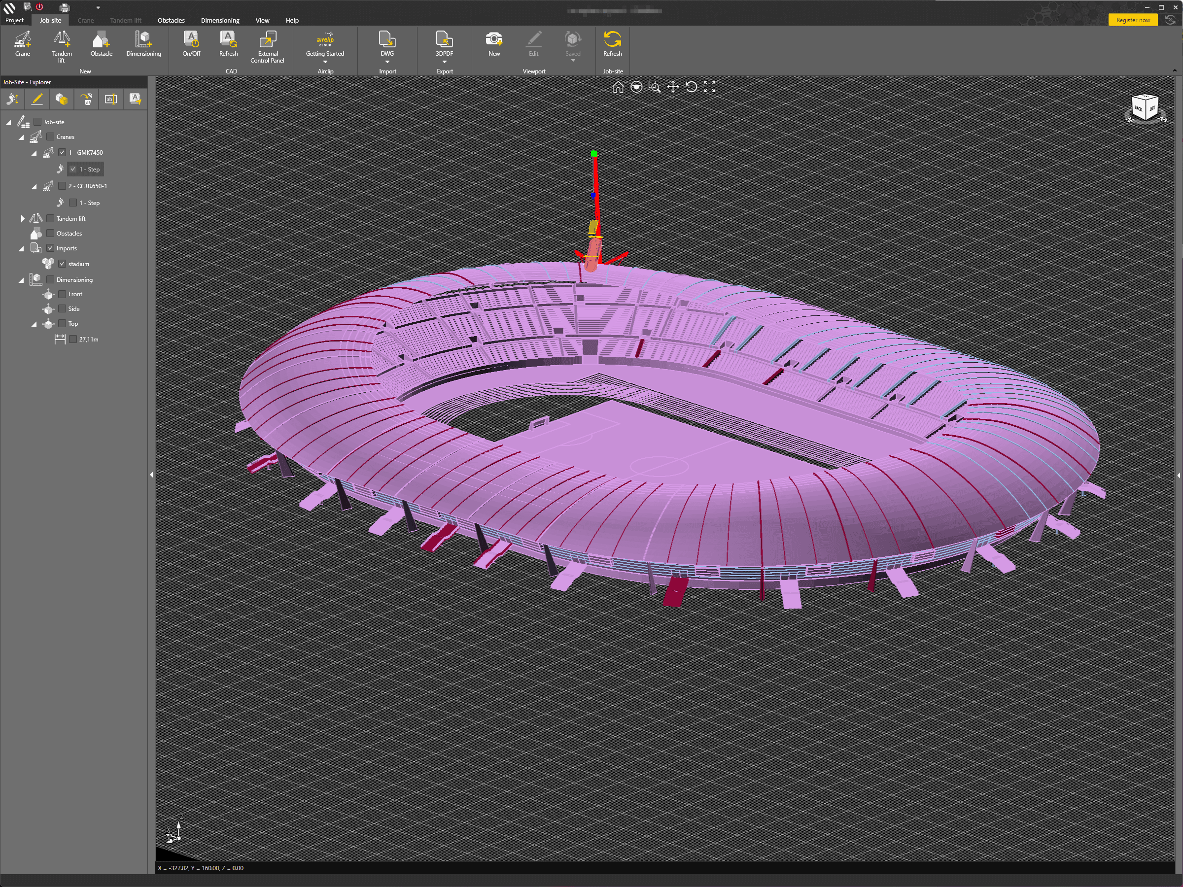 CRANEbee — IFC / STEP / DWG import/export