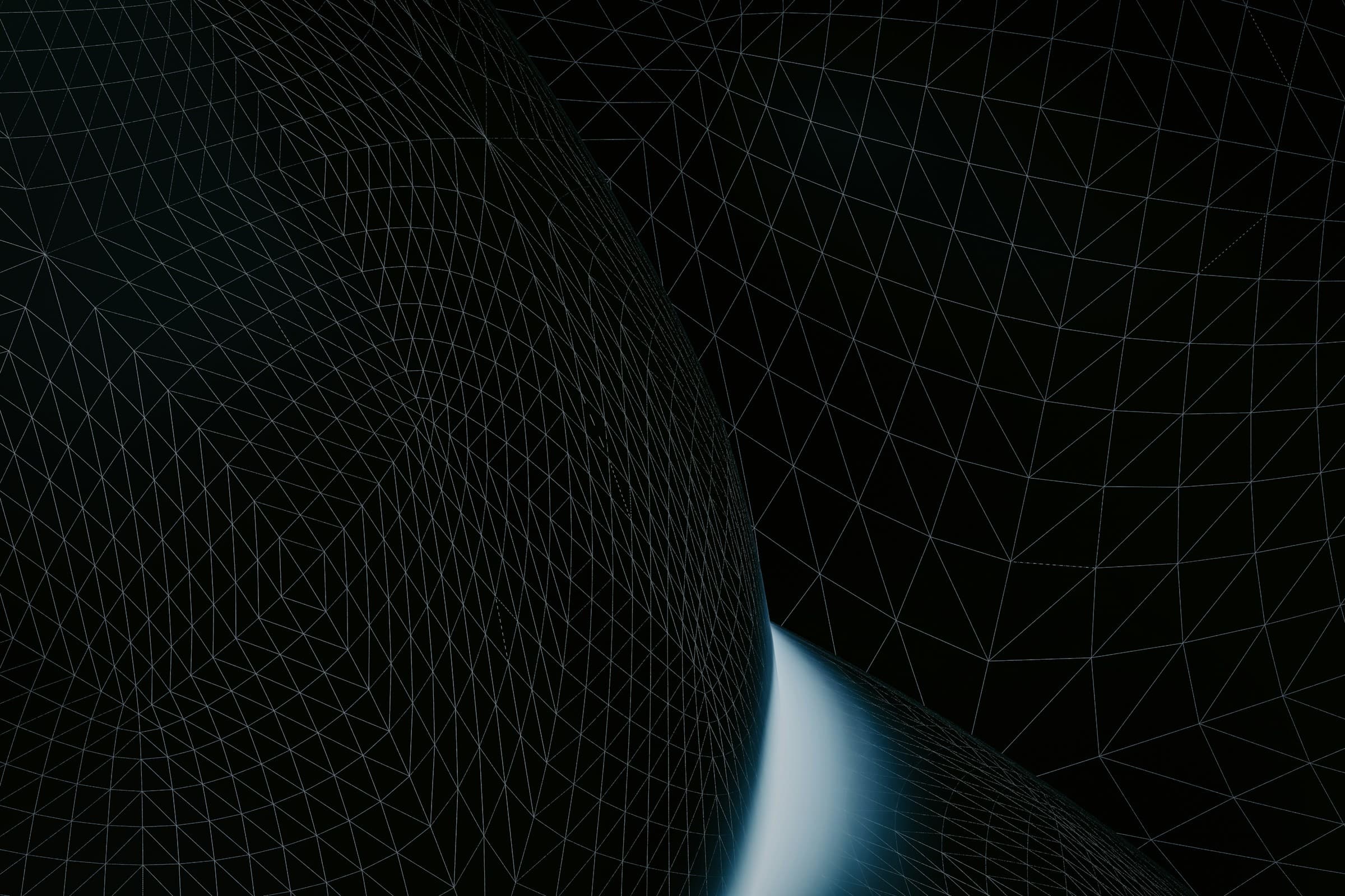 Dark abstract geometric pattern with subtle texture and depth