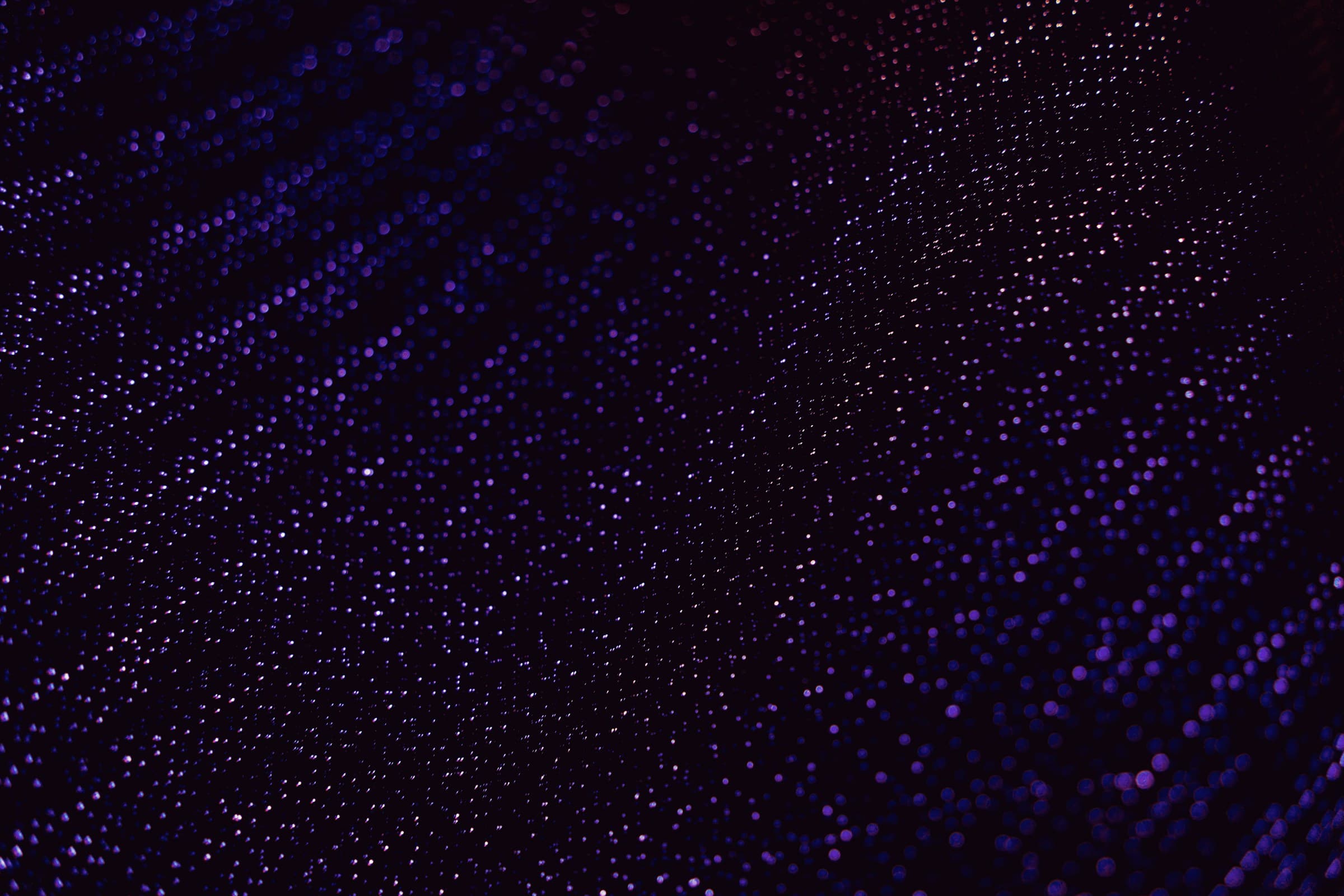 Dark abstract network and data visualization, glowing connections