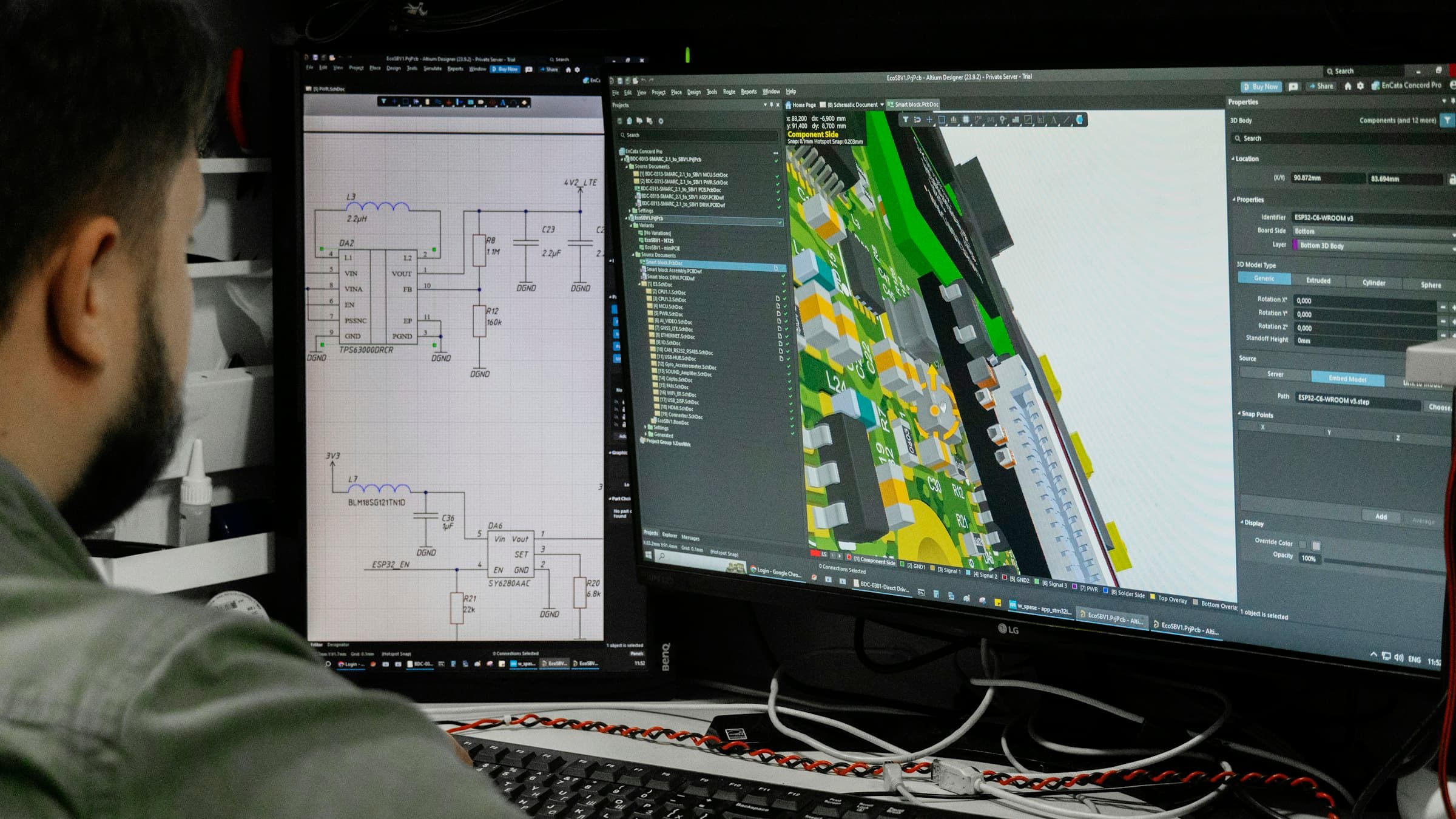 3D CAD software — engineering UI