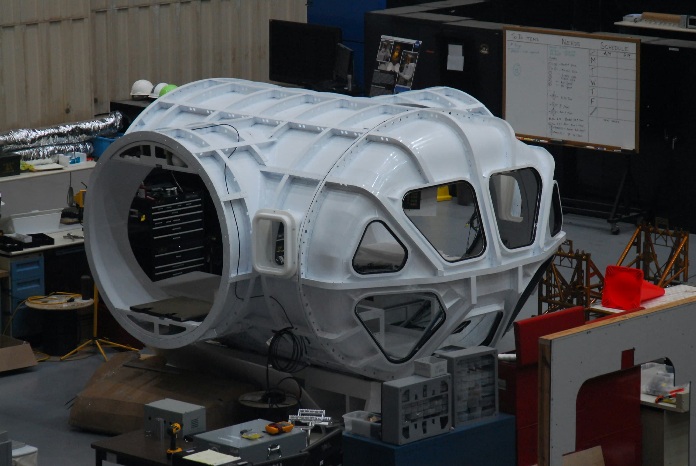 Aerospace — satellite manufacturing