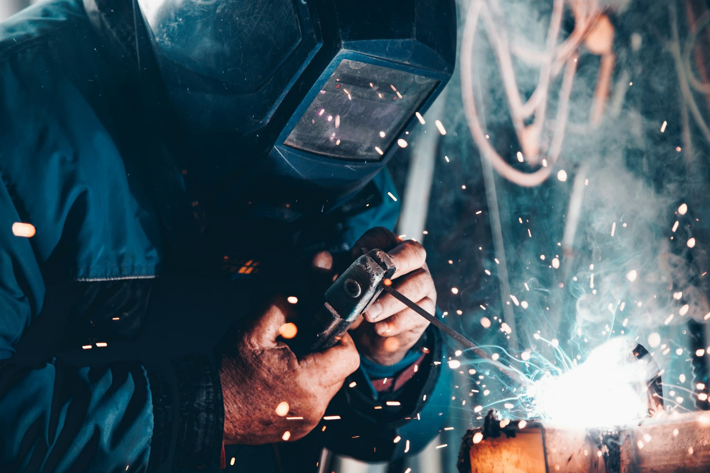 Welding — industrial fabrication