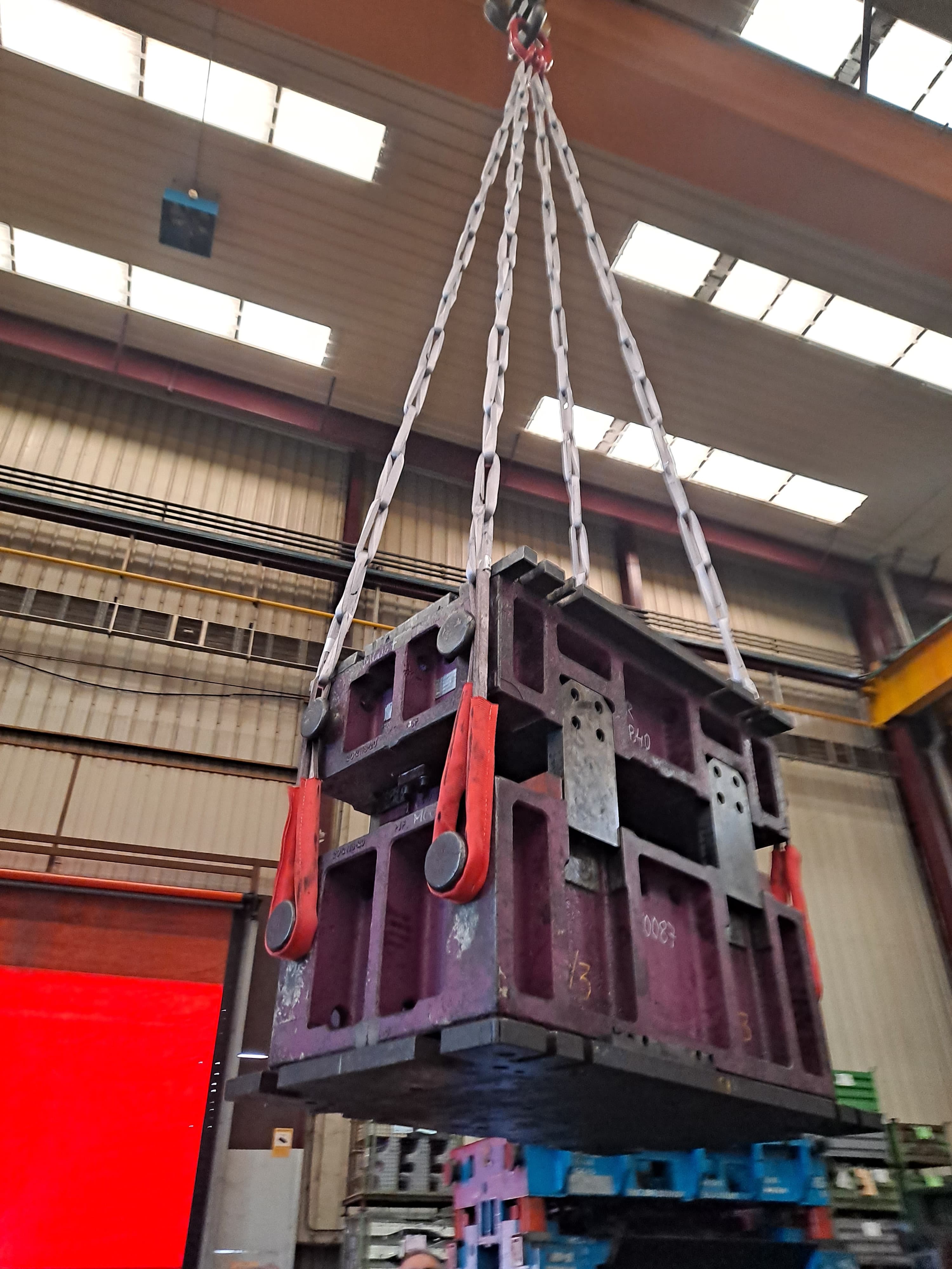 Murlink chain on stamping line